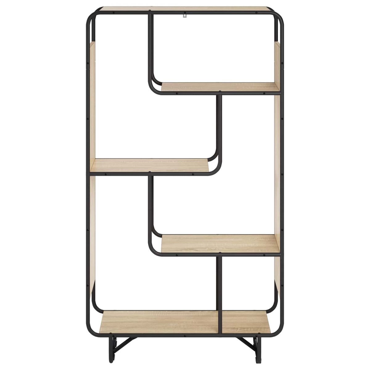 Highboard Sonoma-eg 80 x 37,5 x 144 cm Konstrueret træ
