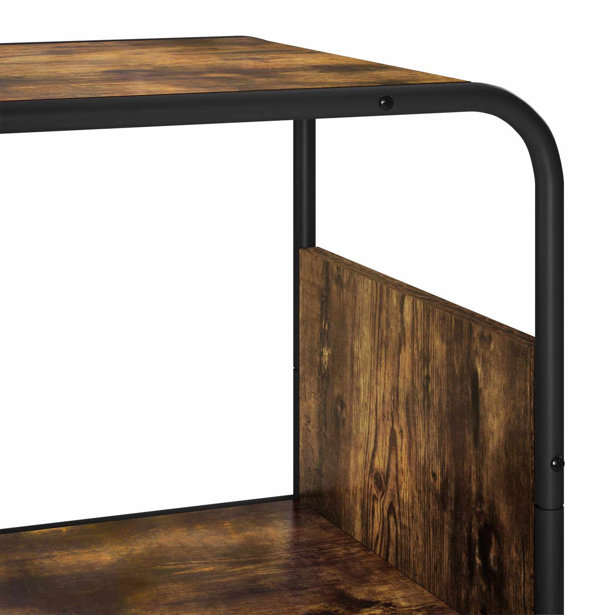 Highboard Røget eg 80 x 37,5 x 144 cm Konstrueret træ