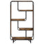 Highboard Røget eg 80 x 37,5 x 144 cm Konstrueret træ
