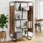 Highboard Gammelt træ 80 x 37,5 x 144 cm Konstrueret træ