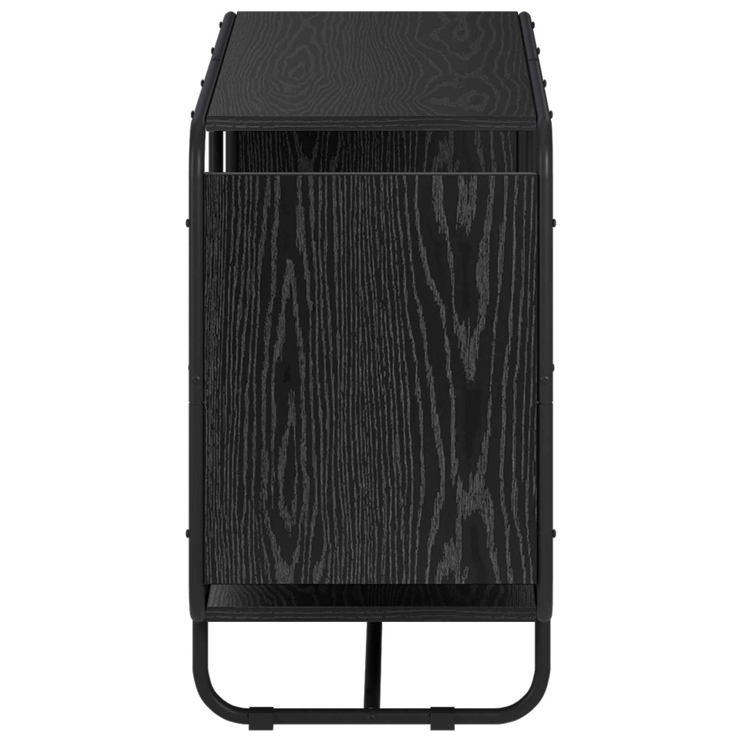Skænk Sort eg 93.5 x 37.5 x 64.5 cm Konstrueret træ