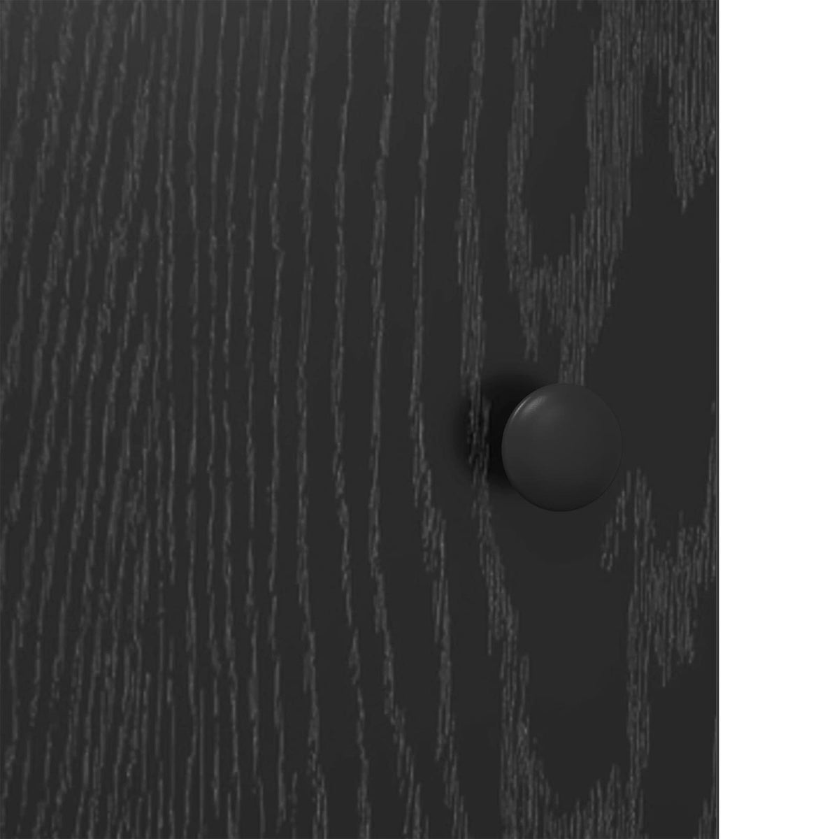 skænk Sort eg 68 x 35 x 75 cm Konstrueret træ