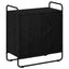 skænk Sort eg 68 x 35 x 75 cm Konstrueret træ