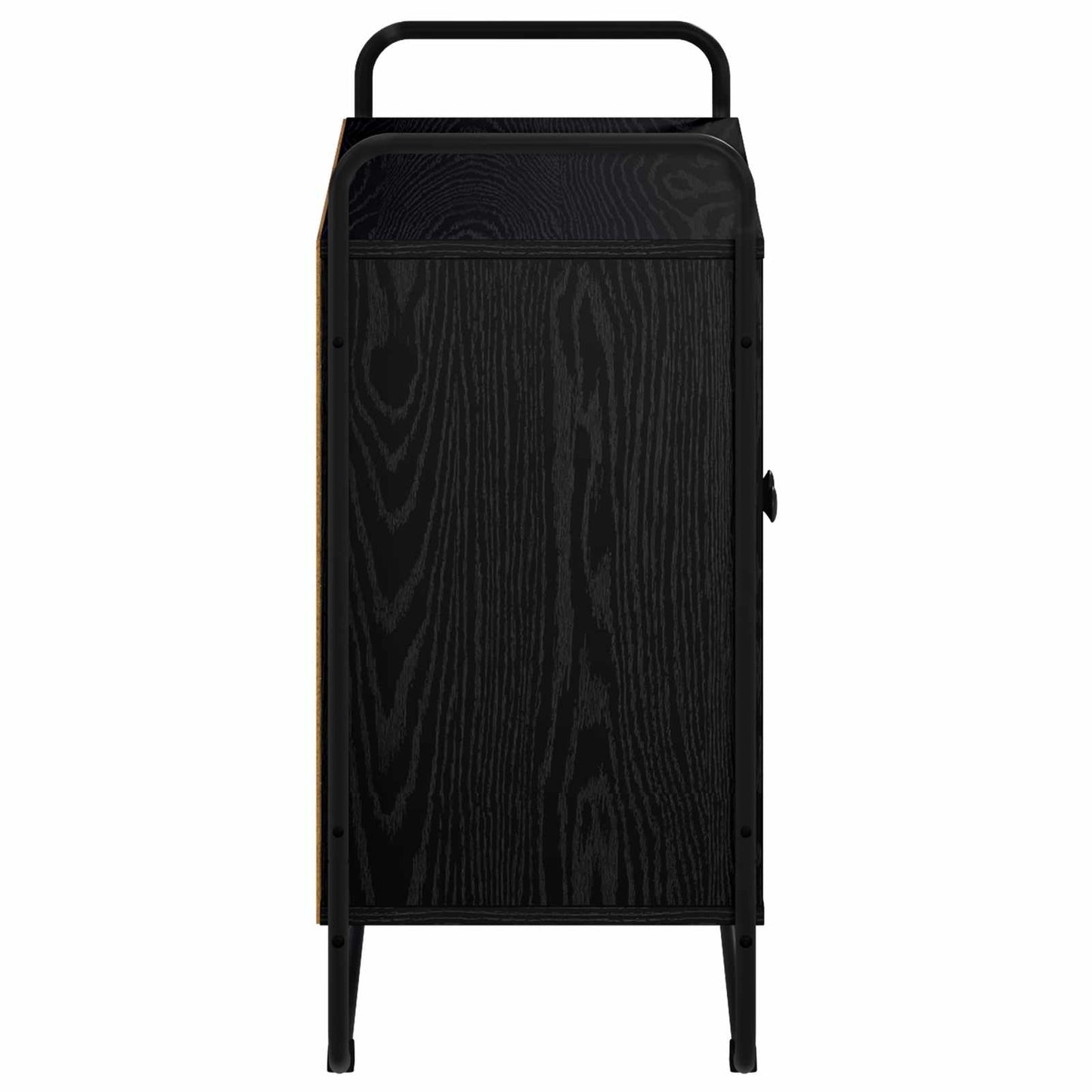 skænk Sort eg 68 x 35 x 75 cm Konstrueret træ