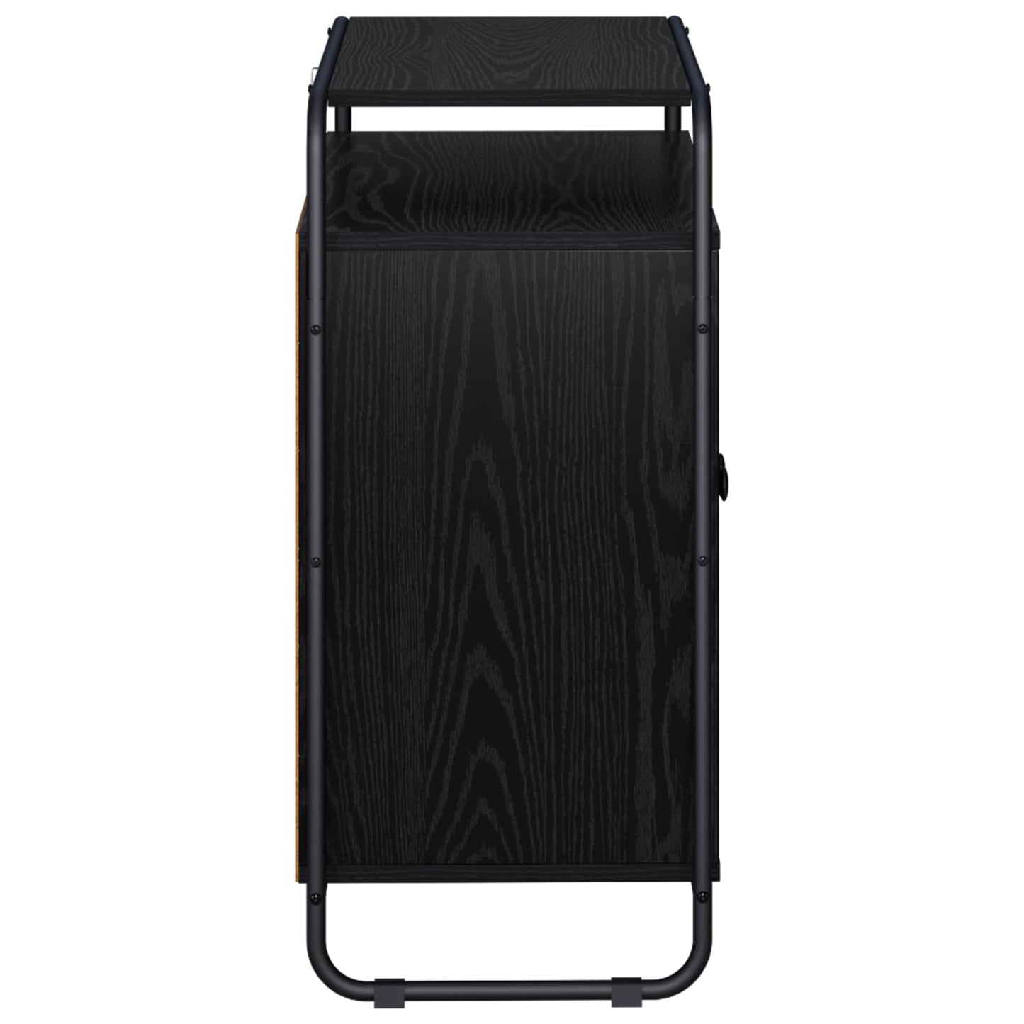 Skænk Sort eg 68 x 35 x 75 cm Konstrueret træ
