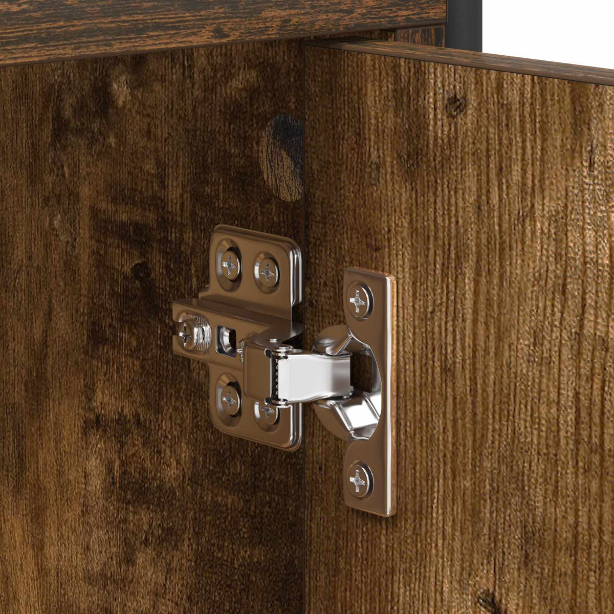 Skænk Røget eg 102 x 35 x 75 cm Konstrueret træ