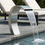 Pool Fontaine Rustfrit stål 60 x 30 x 70 cm Sølv
