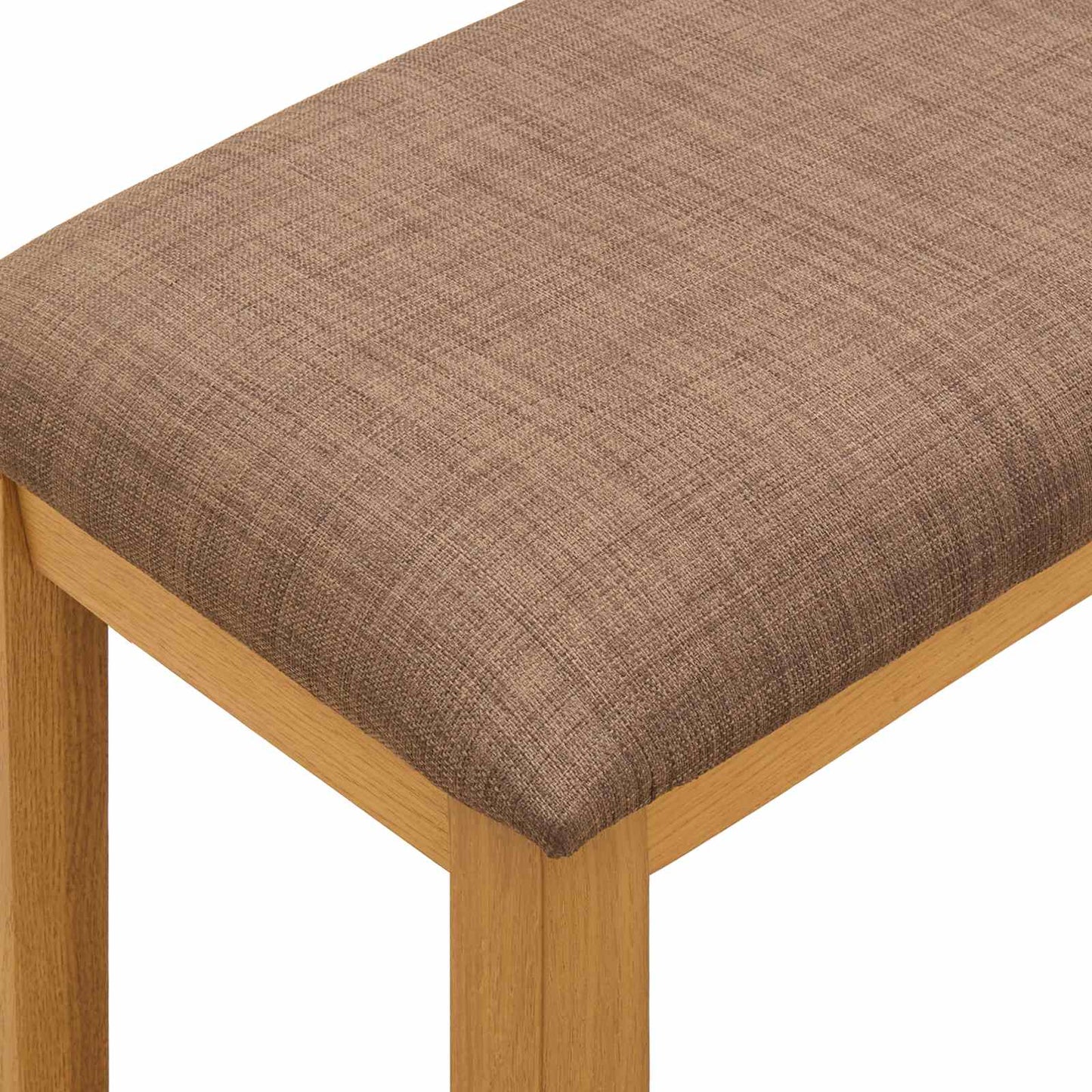Spisebænk 95 x 32 x 45 cm Massivt Eg Træ Grå
