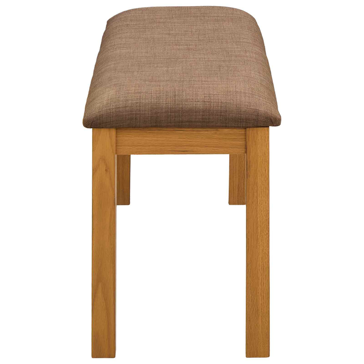 Spisebænk 95 x 32 x 45 cm Massivt Eg Træ Grå