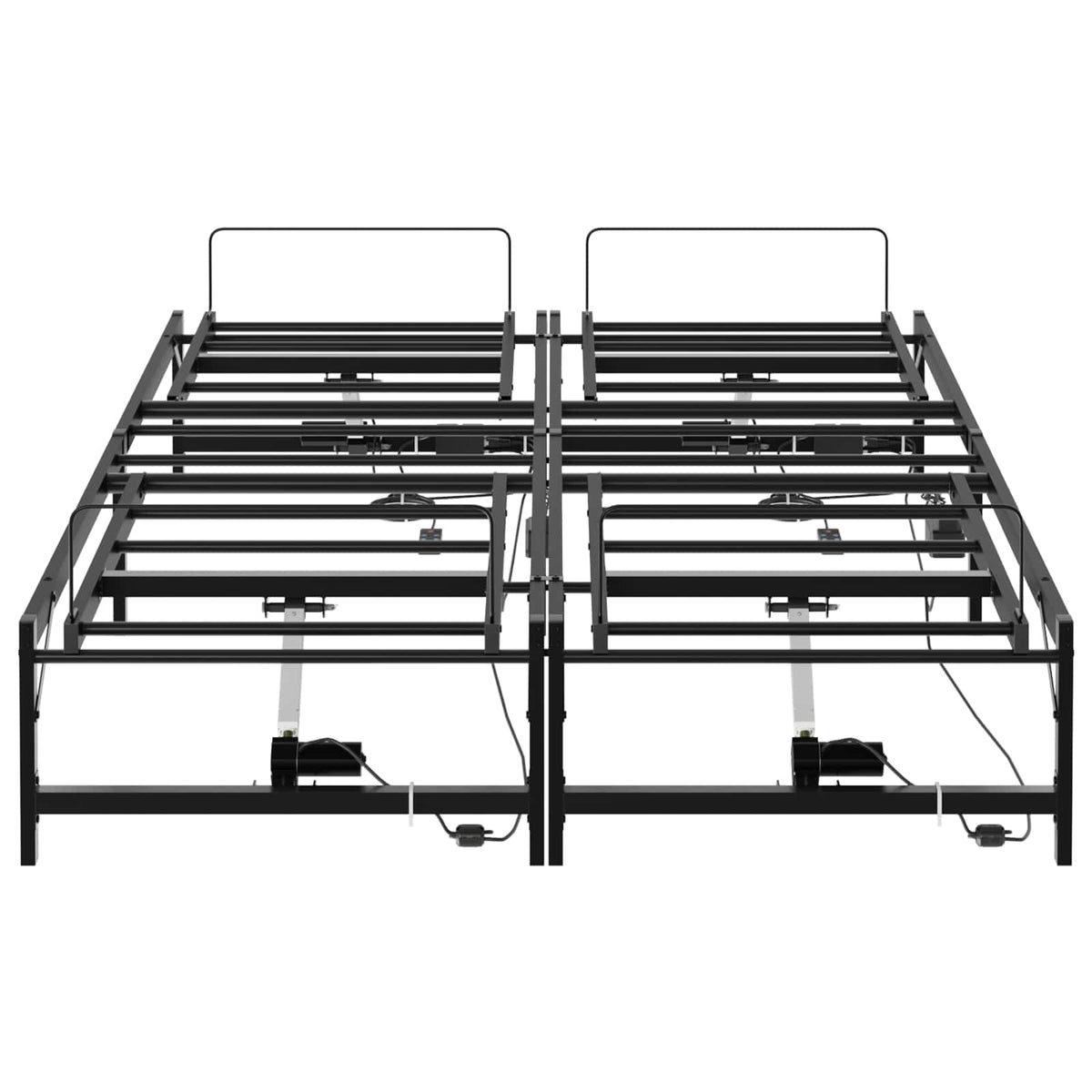 Elektrisk Justerbar Sengetramme Sort 120 x 190 cm Stål