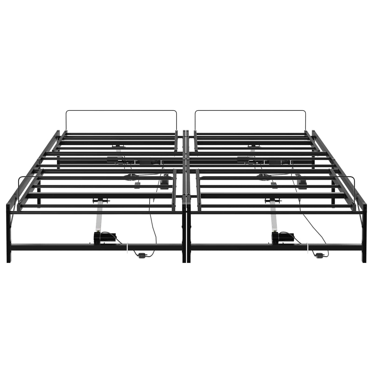 Elektrisk Justerbar Sengetramme Sort 180 x 200 cm Stål
