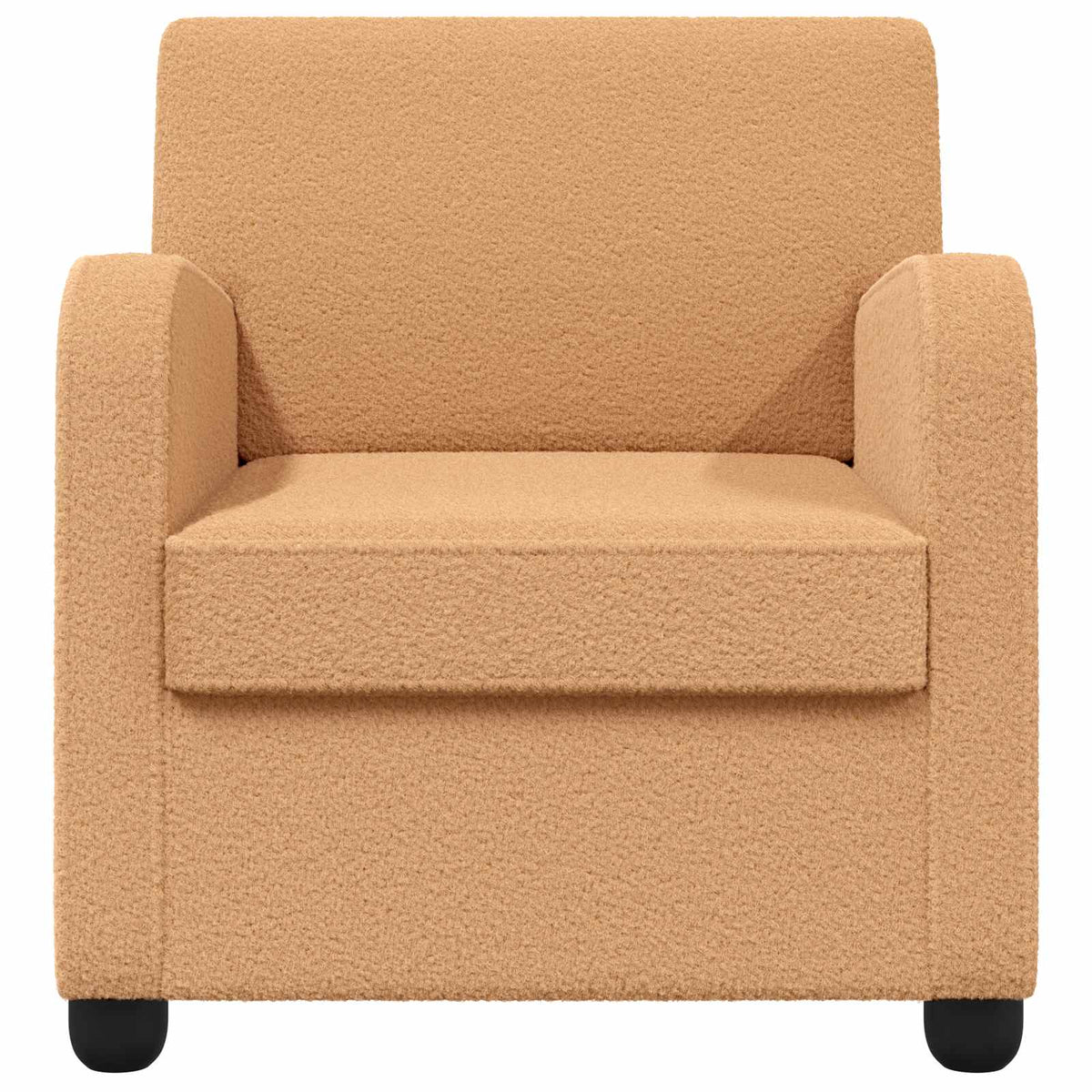 Lænestol Beige Imiteret lammeuld