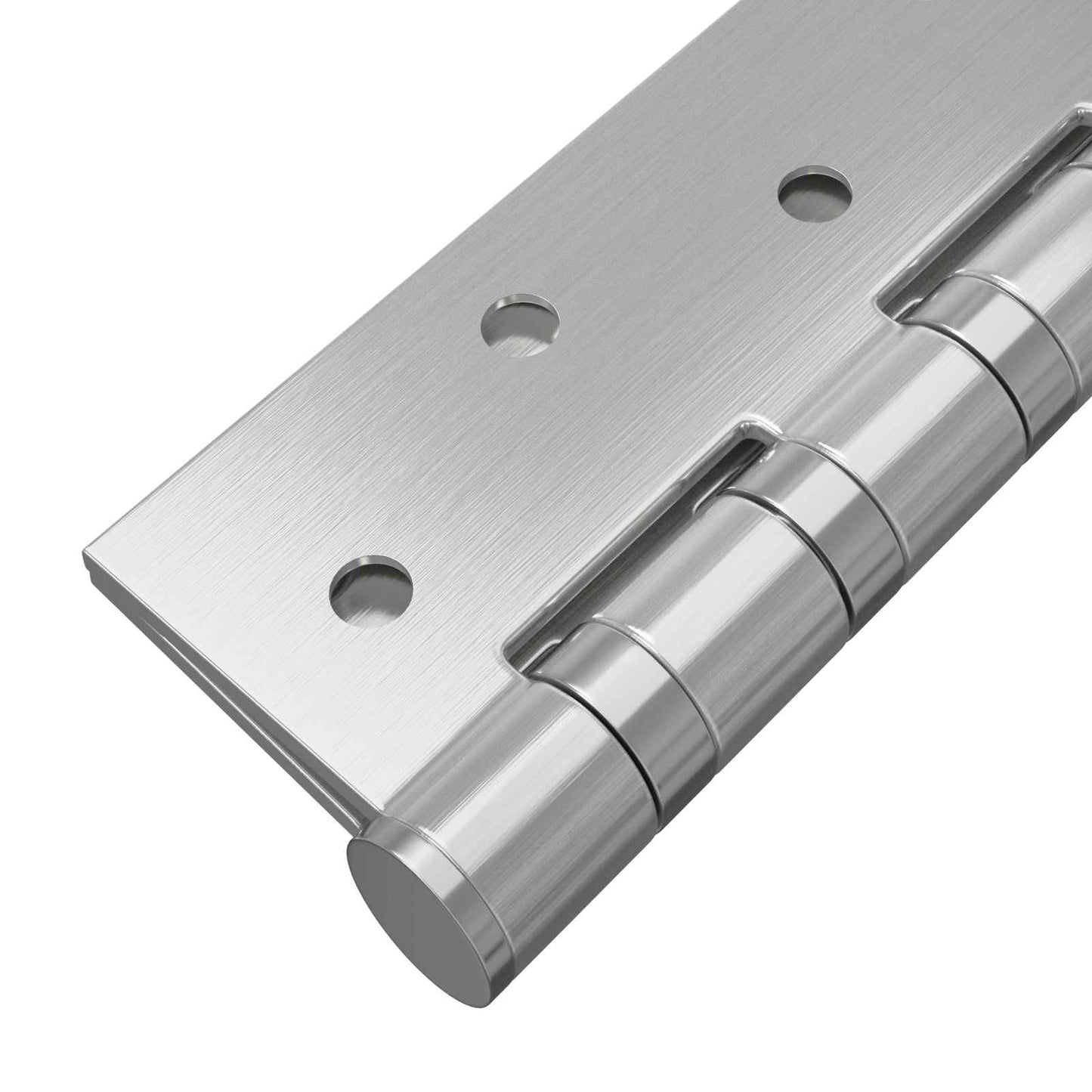 Hængsel 16 stk. 100 x 78 x 13 mm Sølv Stål