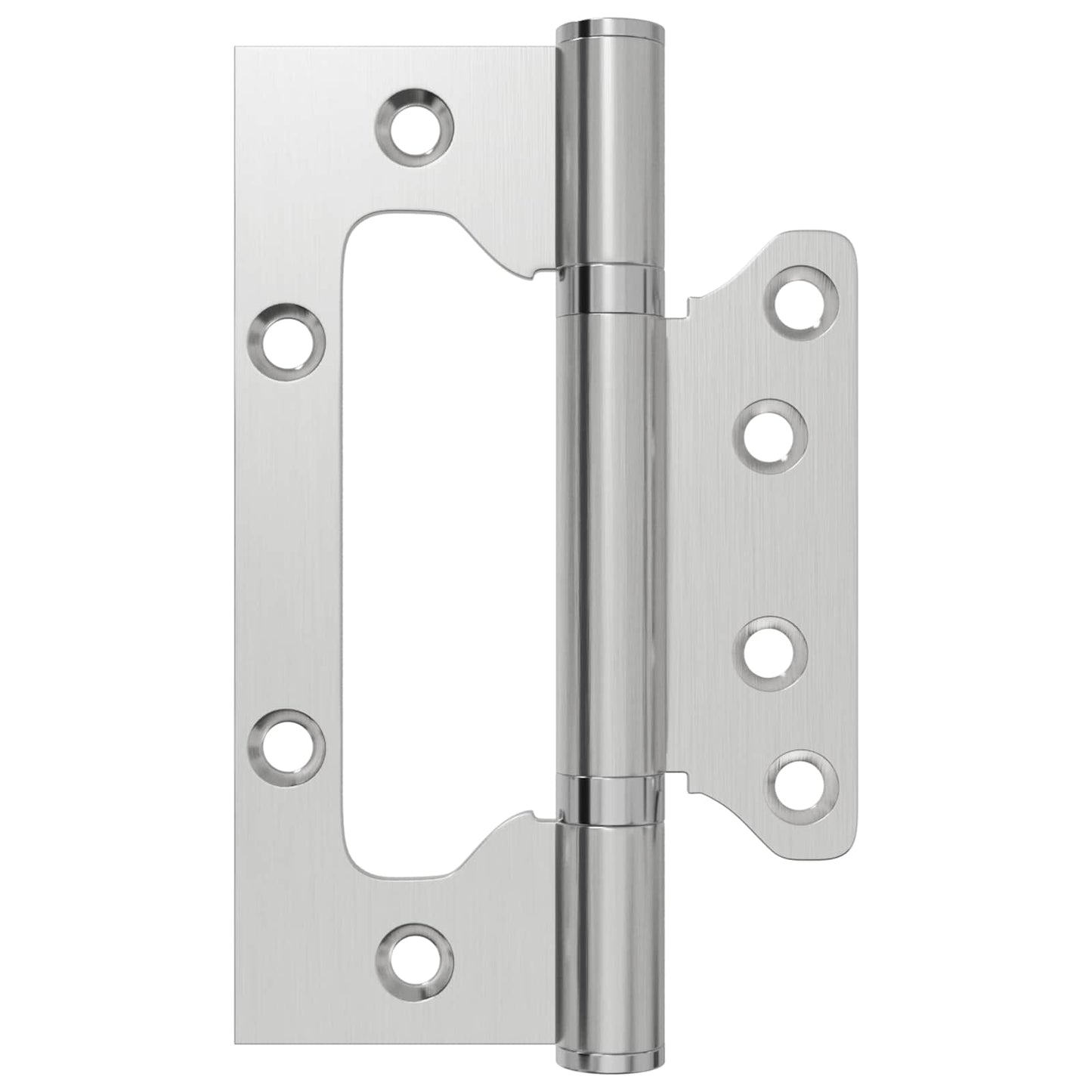 Hængsel 4 stk. 125 x 78 x 13 mm Sølv Stål