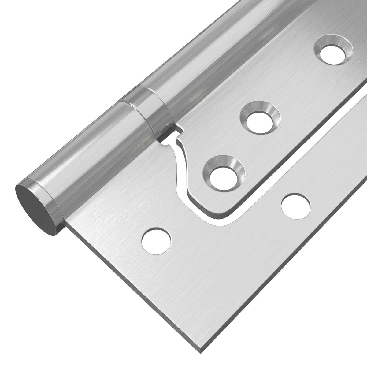 Hængsel 16 stk. 125 x 78 x 13 mm Sølv Stål