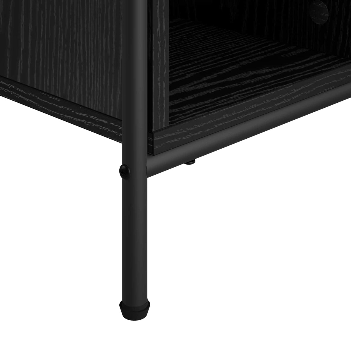 Sofabord Sort eg 50 x 49 x 41 cm Konstrueret træ