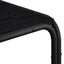 Sidebord Sort eg 100 x 50 x 46 cm Konstrueret træ