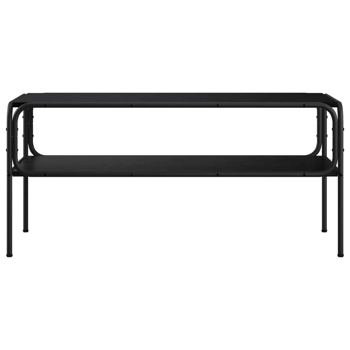 Sidebord Sort eg 100 x 50 x 46 cm Konstrueret træ