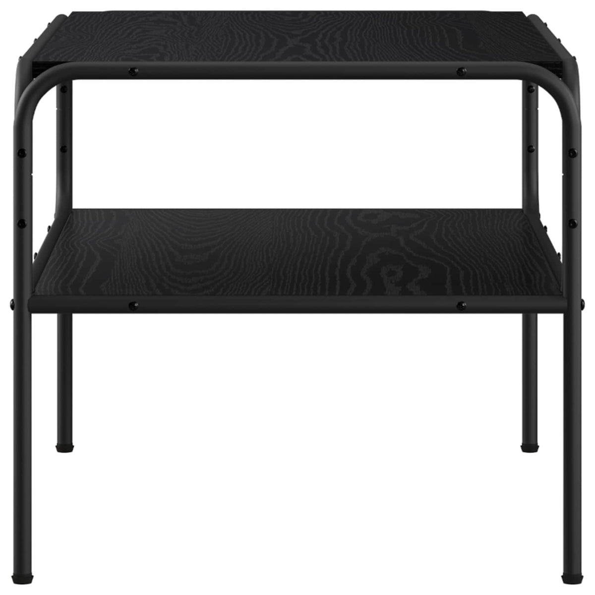 Sidebord Sort eg 100 x 50 x 46 cm Konstrueret træ
