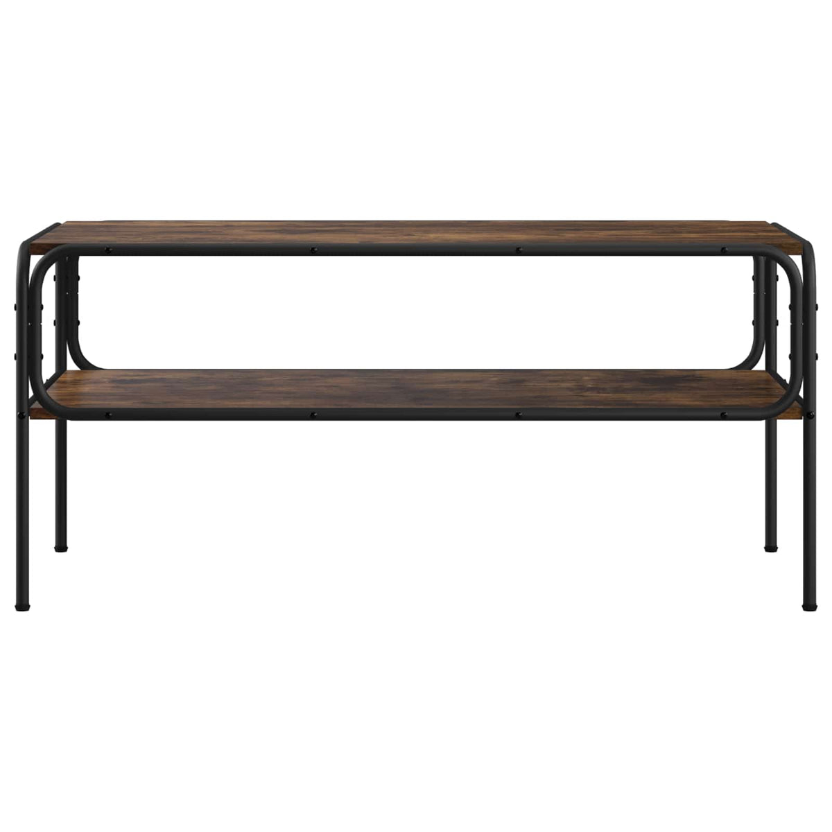 Sidebord Røget eg 100 x 50 x 46 cm Konstrueret træ
