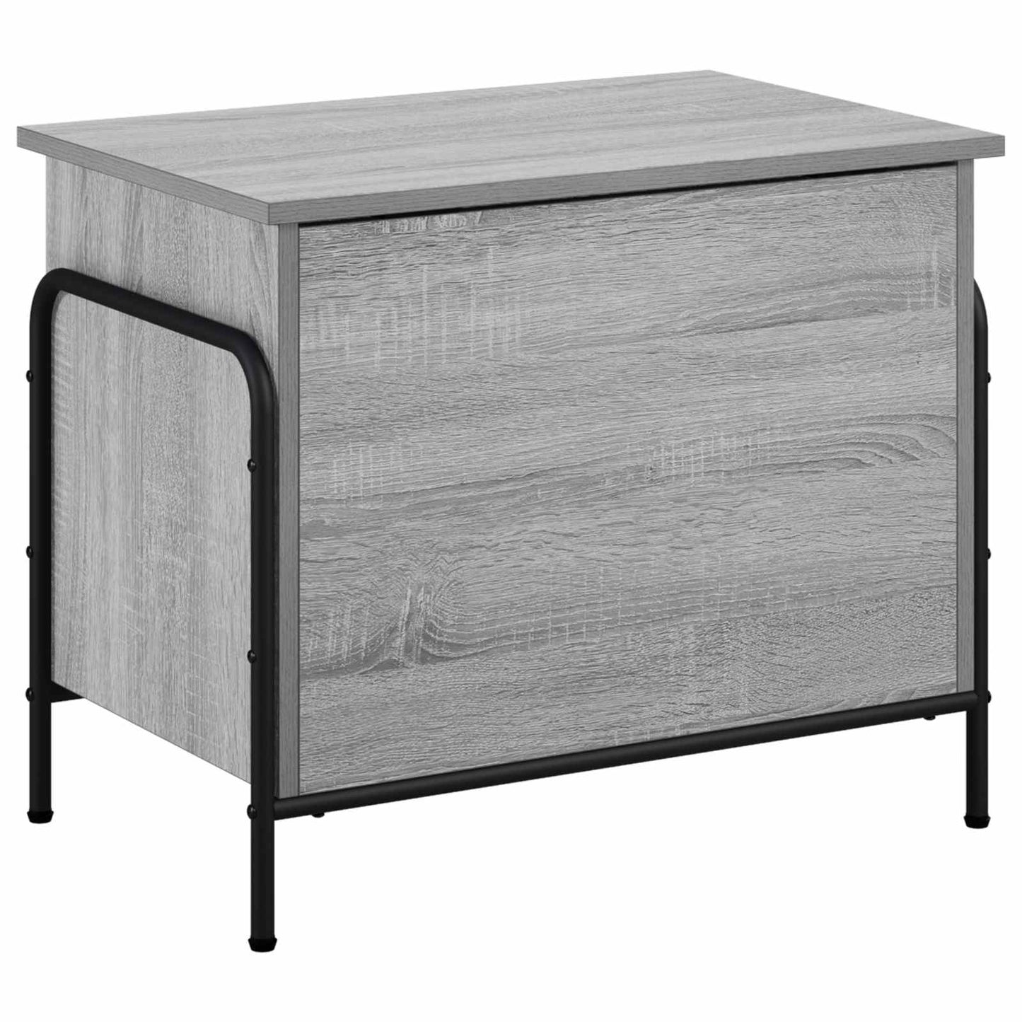 Opbevaringskasse Grå Sonoma 80 x 40 x 49,5 cm Konstrueret træ
