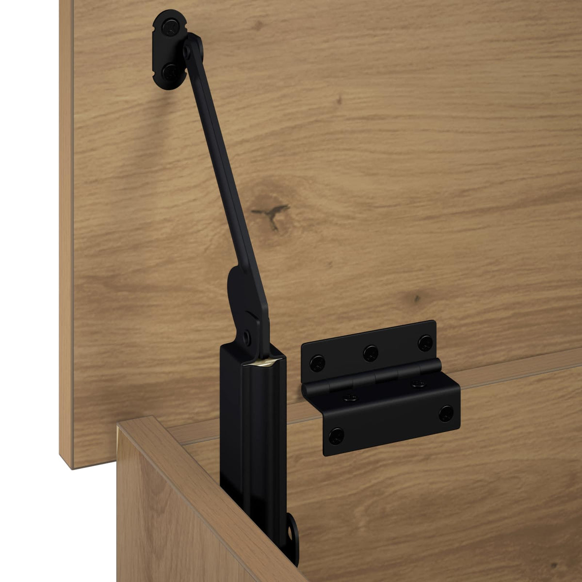 Opbevaringskasse Artisan-eg 80 x 40 x 49,5 cm Konstrueret træ