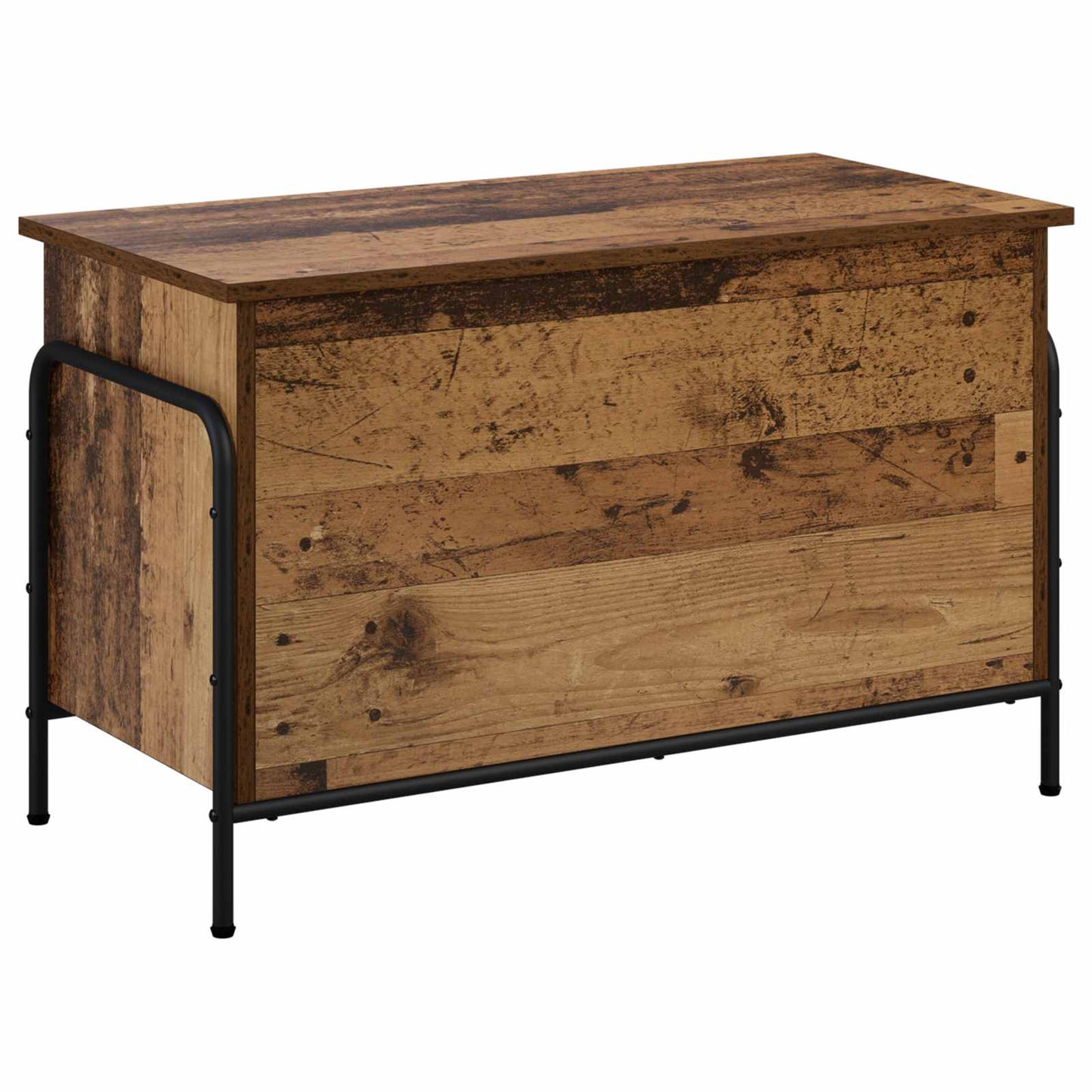 Opbevaringskasse Gammelt træ 80 x 40 x 49,5 cm Konstrueret træ