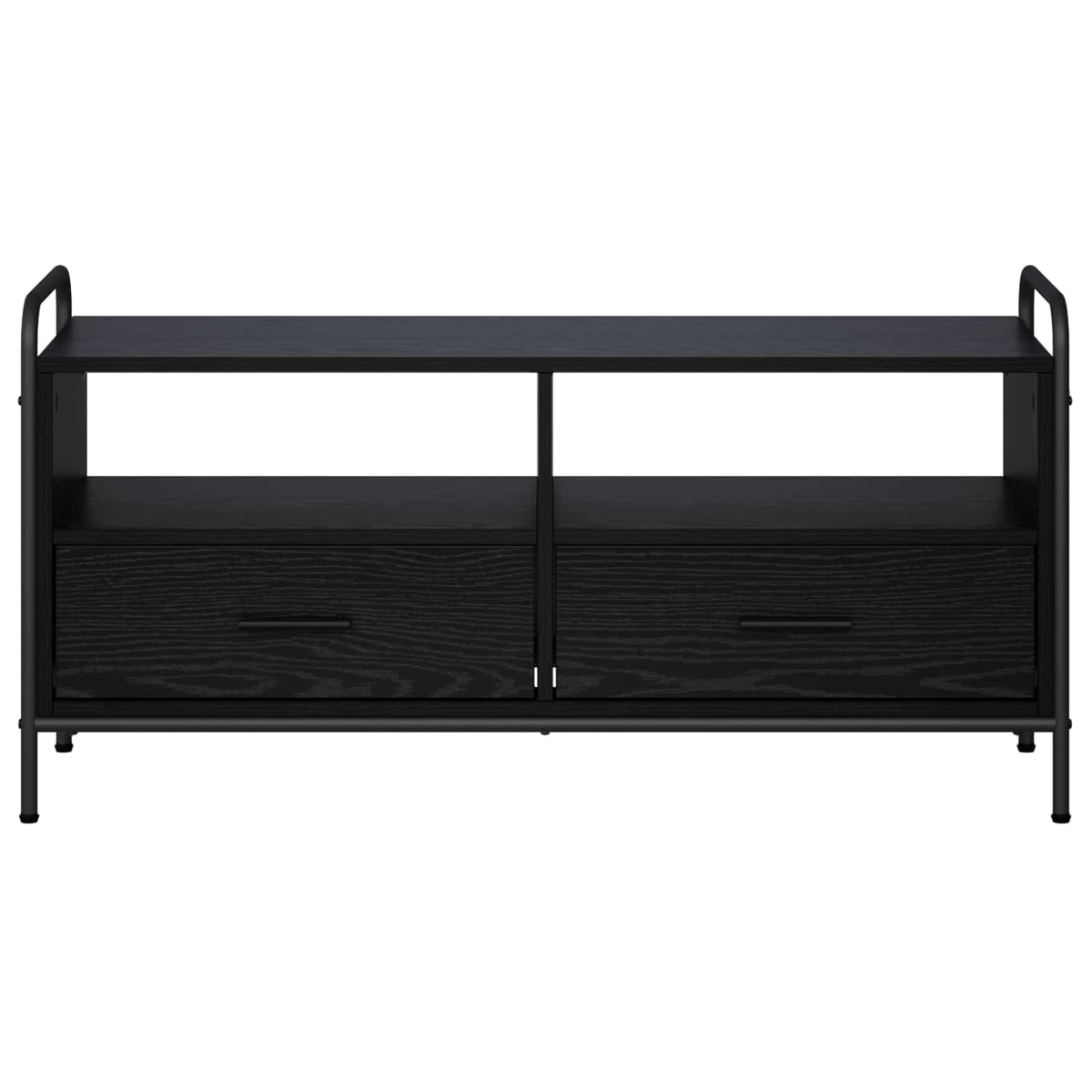 TV-skab 67,5 x 33 x 50 cm Sort eg Konstrueret træ