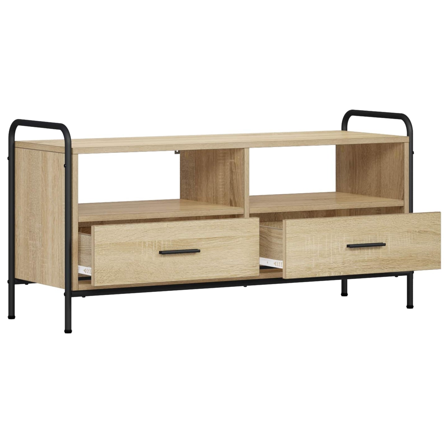 TV-skab 67,5 x 33 x 50 cm Sonoma-eg Konstrueret træ