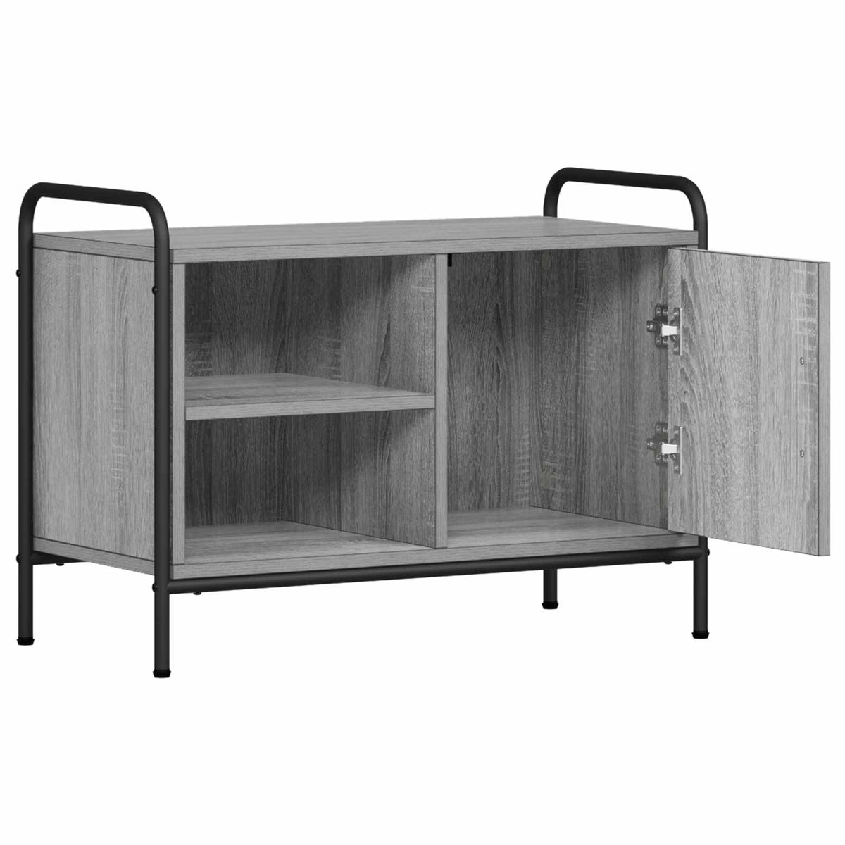 TV-skab 133 x 33 x 50 cm Grå Sonoma Konstrueret træ