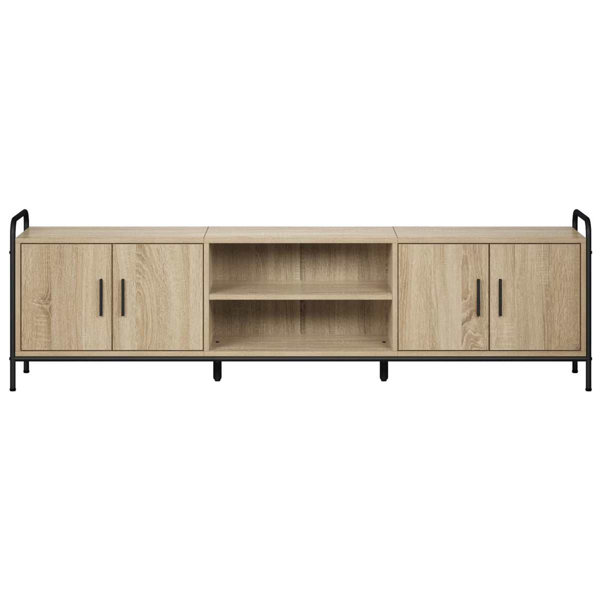 TV-skab 167,5 x 33 x 50 cm Sonoma-eg Konstrueret træ
