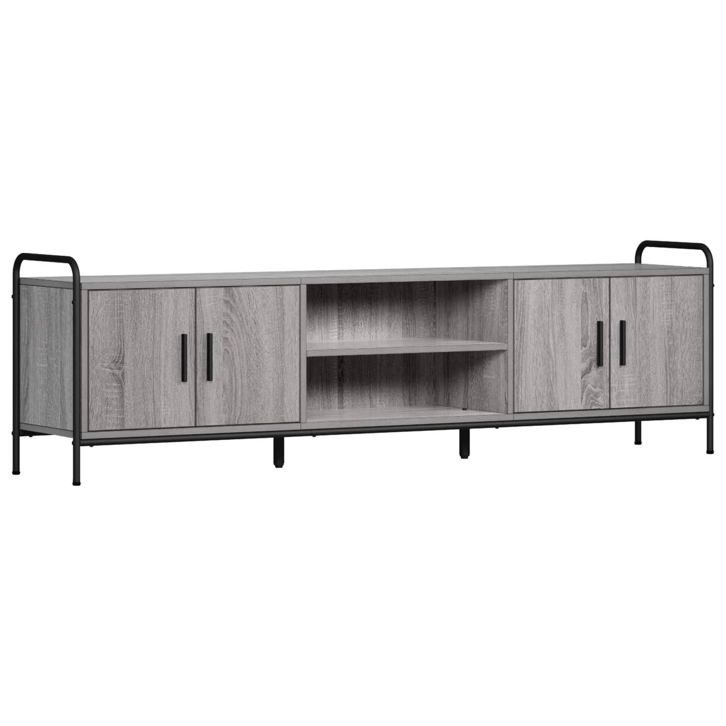 TV-skab 167,5 x 33 x 50 cm Grå Sonoma Konstrueret træ