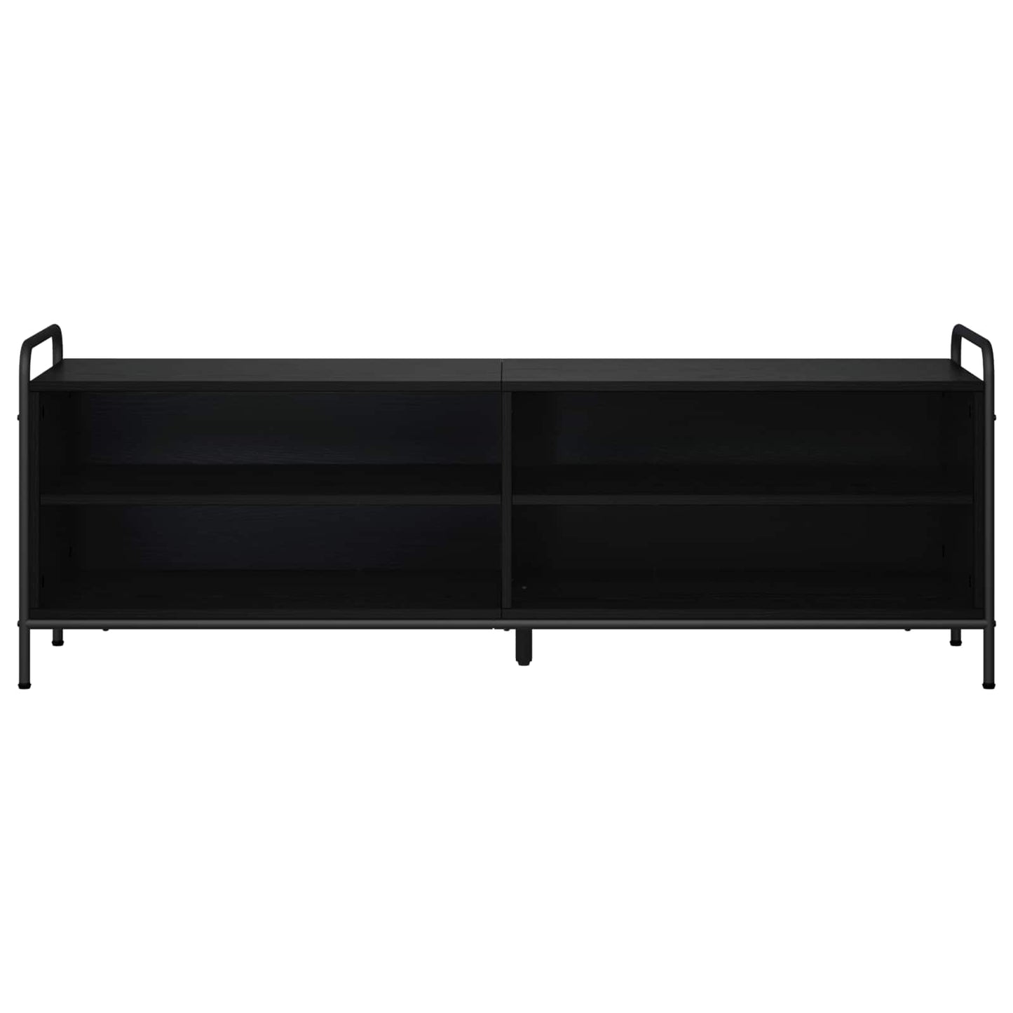 TV-skab 140 x 39,5 x 50 cm Sort eg Konstrueret træ