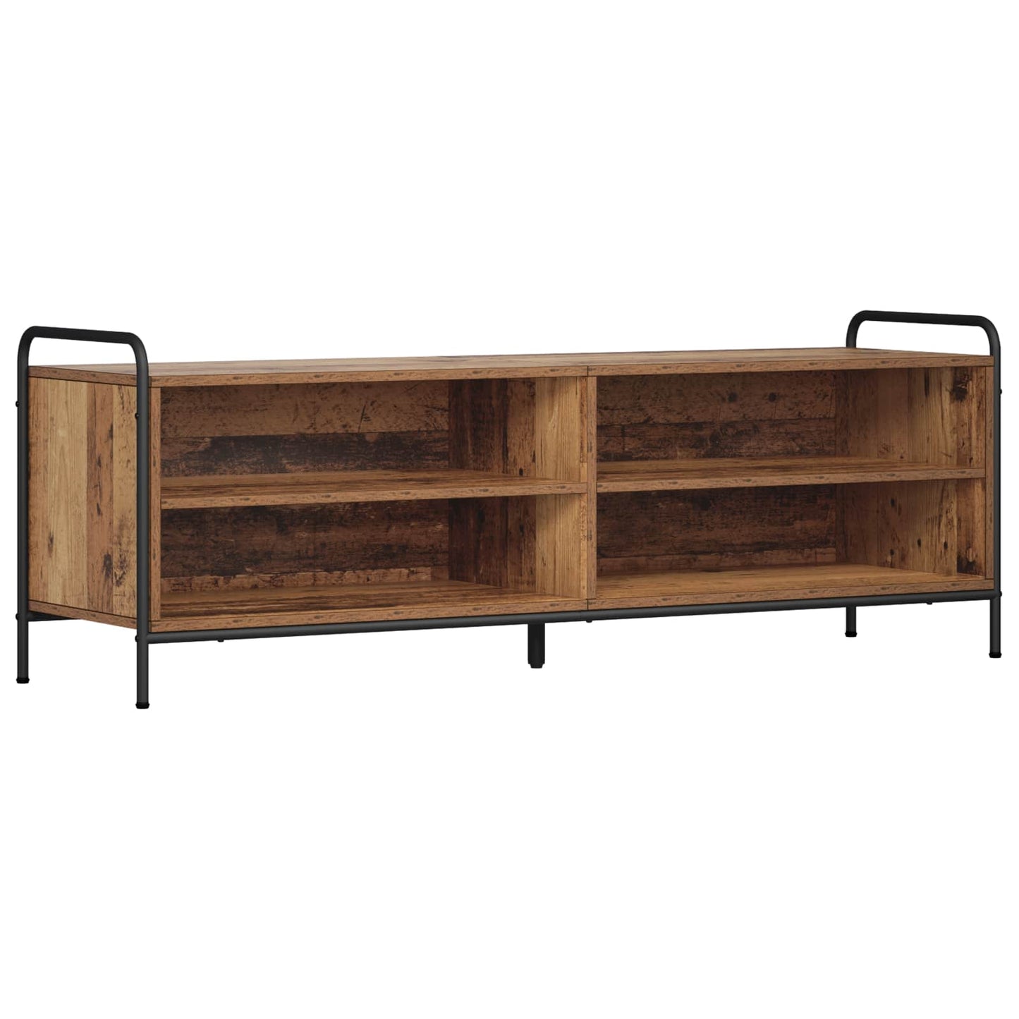 TV-skab 140 x 39,5 x 50 cm Gammelt træ Konstrueret træ
