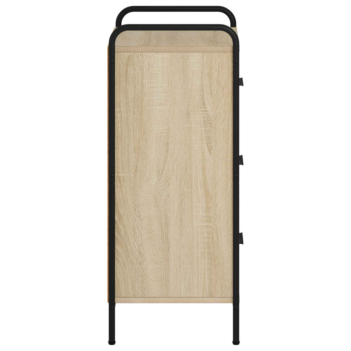 Sideboard Sonoma-eg 97 x 33 x 81 cm Konstrueret træ