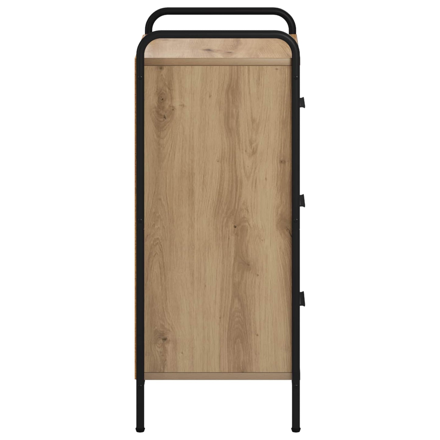 Sideboard Artisan-eg 97 x 33 x 81 cm Konstrueret træ