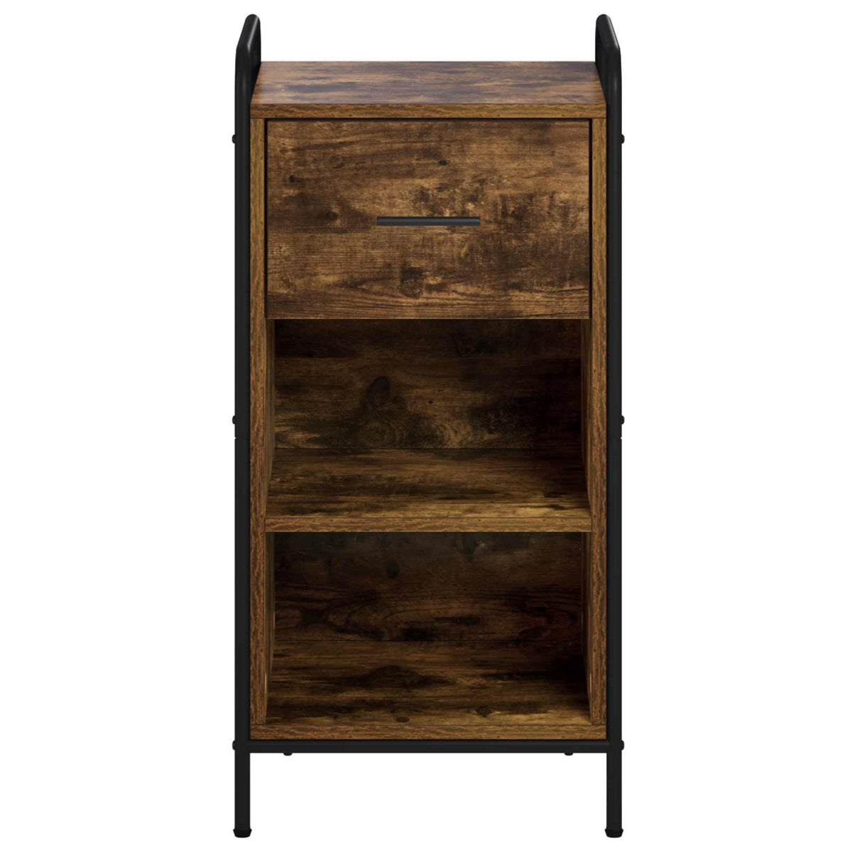 Sideboard Røget eg 97 x 33 x 81 cm Konstrueret træ