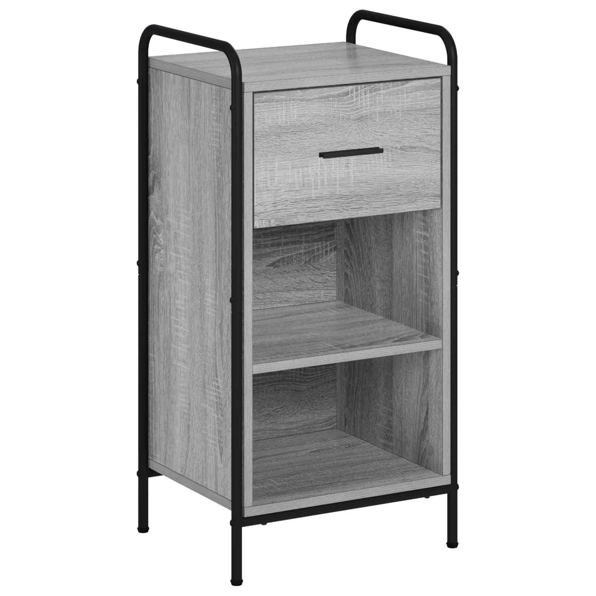 Sideboard Grå Sonoma 97 x 33 x 81 cm Konstrueret træ