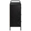 Sideboard Sort eg 97 x 33 x 81 cm Konstrueret træ