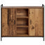 Sideboard Gammelt træ 97 x 33 x 81 cm Konstrueret træ