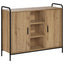 Sideboard Artisan-eg 97 x 33 x 81 cm Konstrueret træ