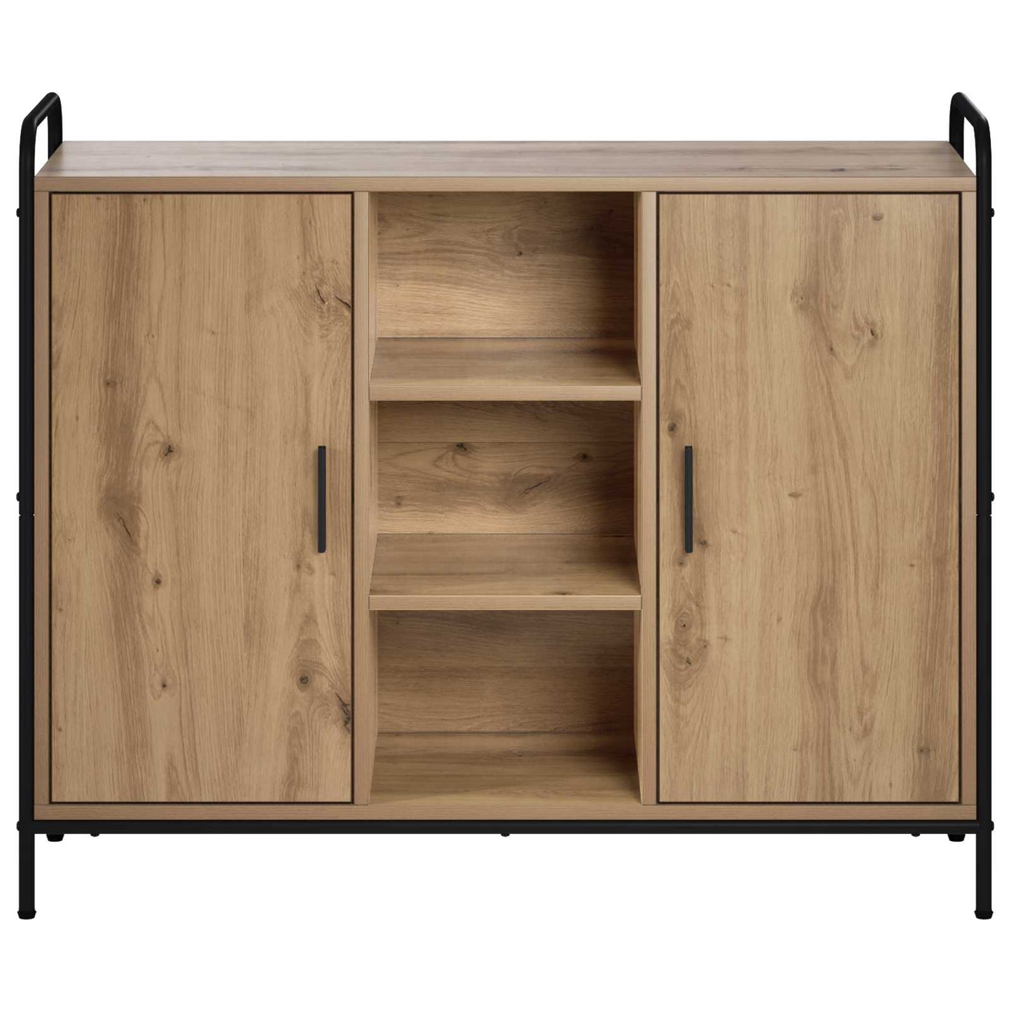 Sideboard Artisan-eg 97 x 33 x 81 cm Konstrueret træ