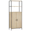 Highboard Sonoma-eg 40 x 33 x 161 cm Konstrueret træ
