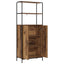 Highboard Gammelt træ 40 x 33 x 161 cm Konstrueret træ
