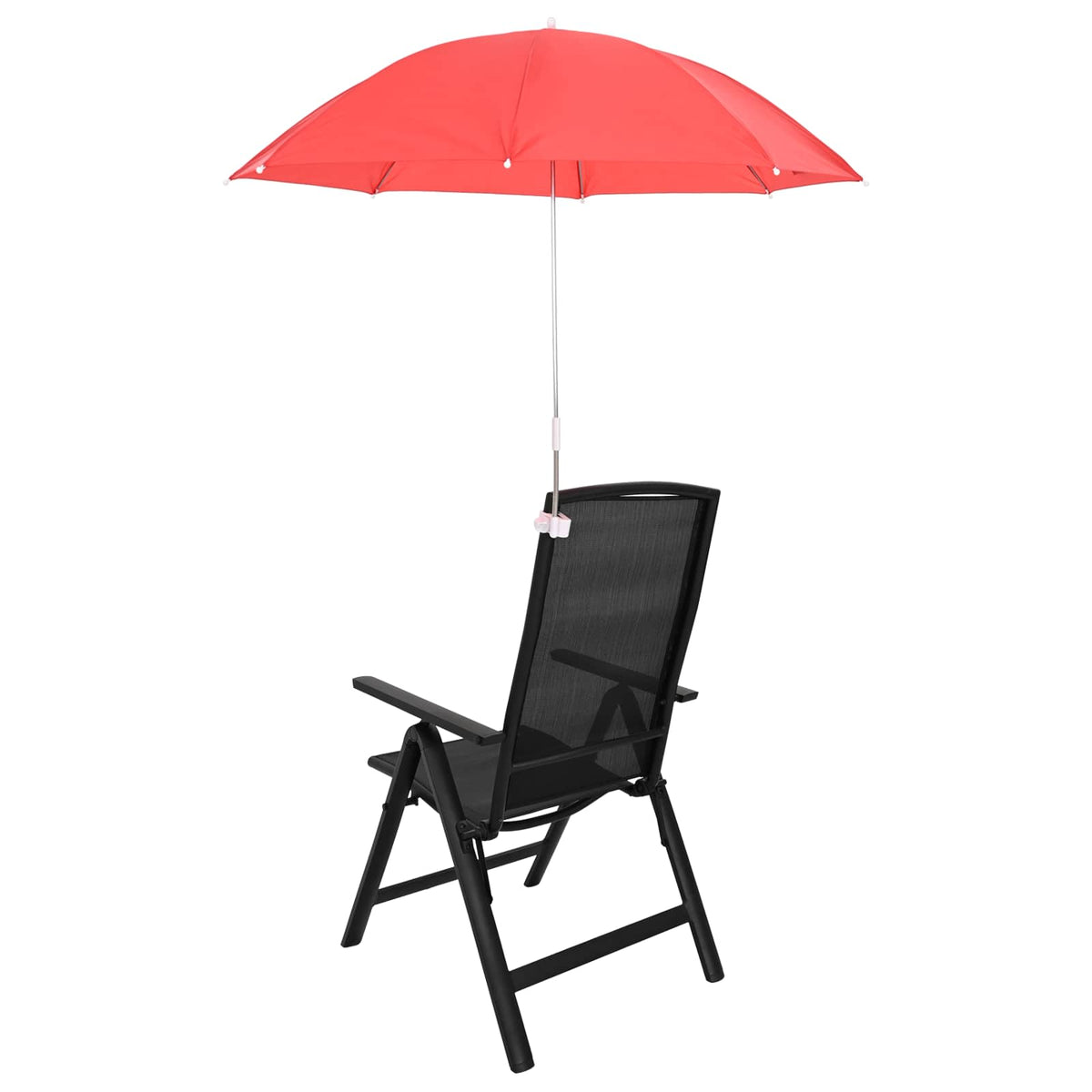 Parasol med klemme Ø 105 x 86 cm 170T polyester 2 stk.