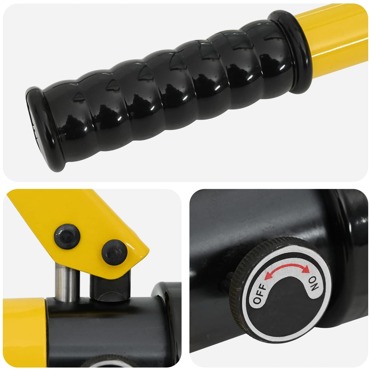 Hydraulisk kabelcrimping værktøj 12 T 10-300 mm² Stål