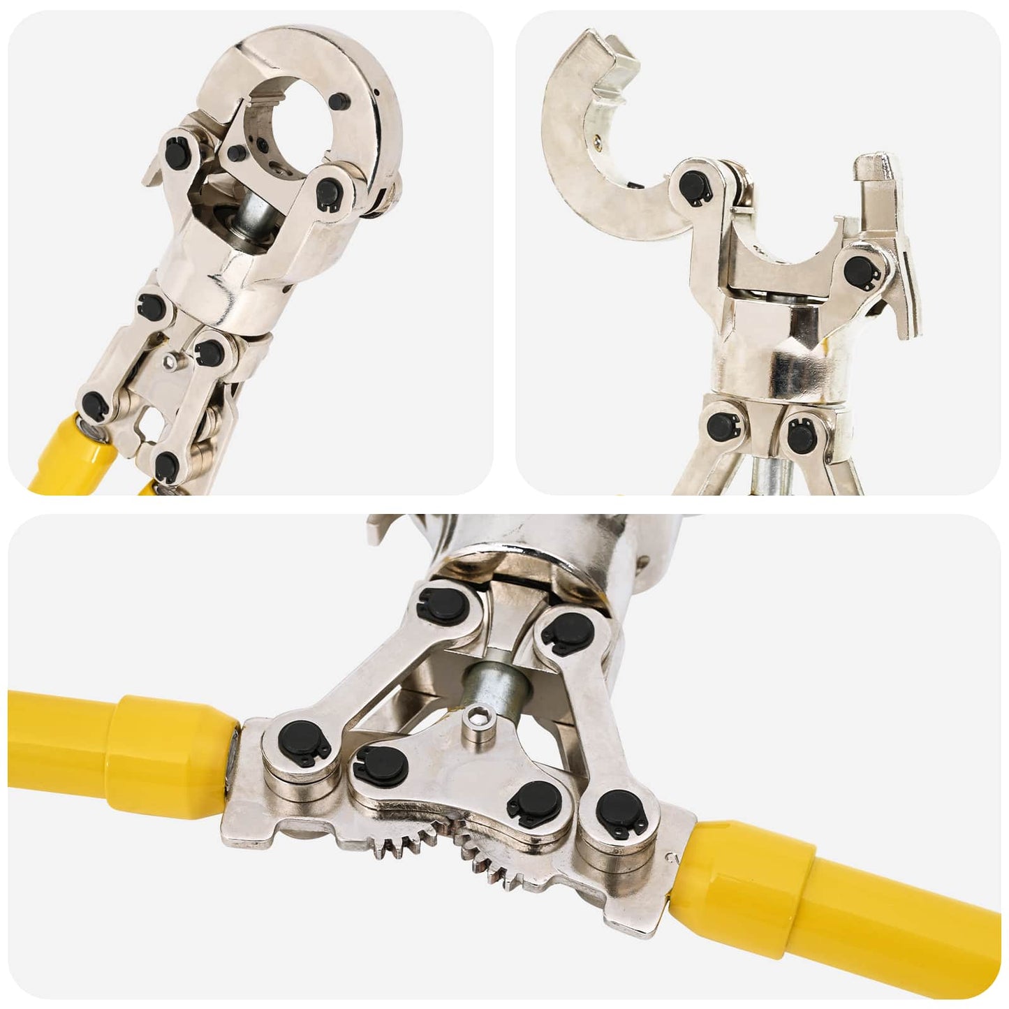 Hydraulisk rørkrimpningsværktøj 2 stk.