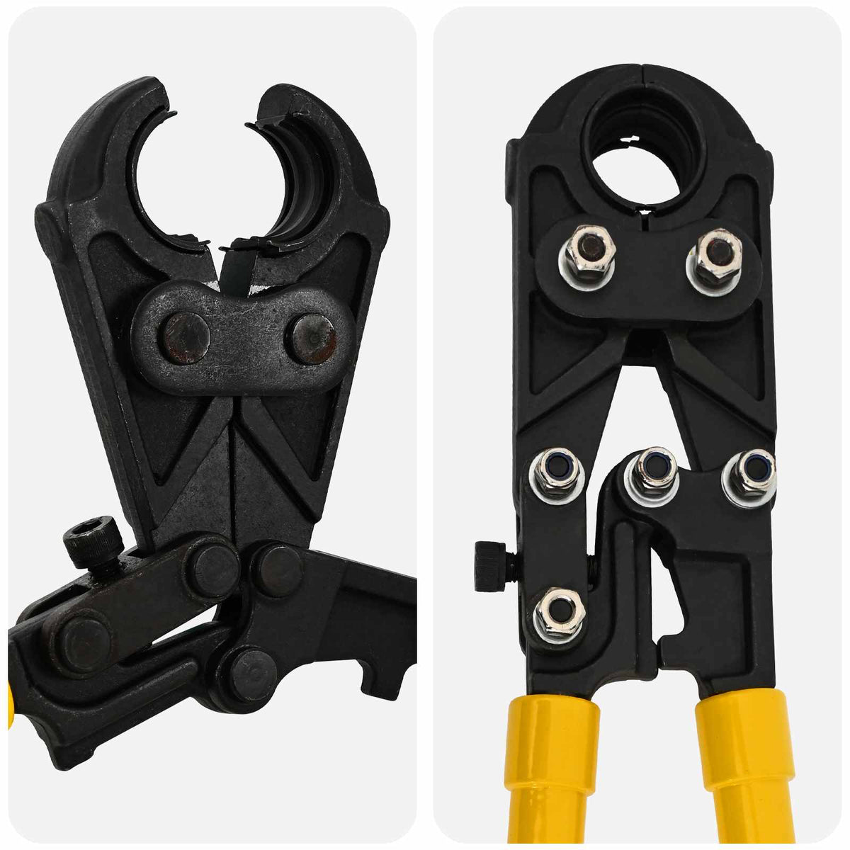 Hydraulisk rørkrimpningsværktøj 30 kN TH16-32 mm V15-28 mm Stål