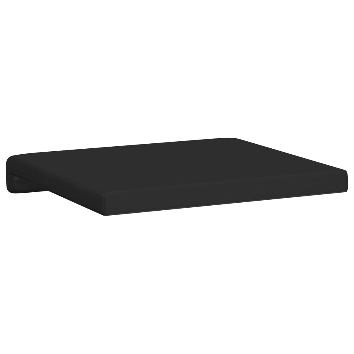 Bænkpude 2 stk. Kunstlæder Sort Dybde 35 cm