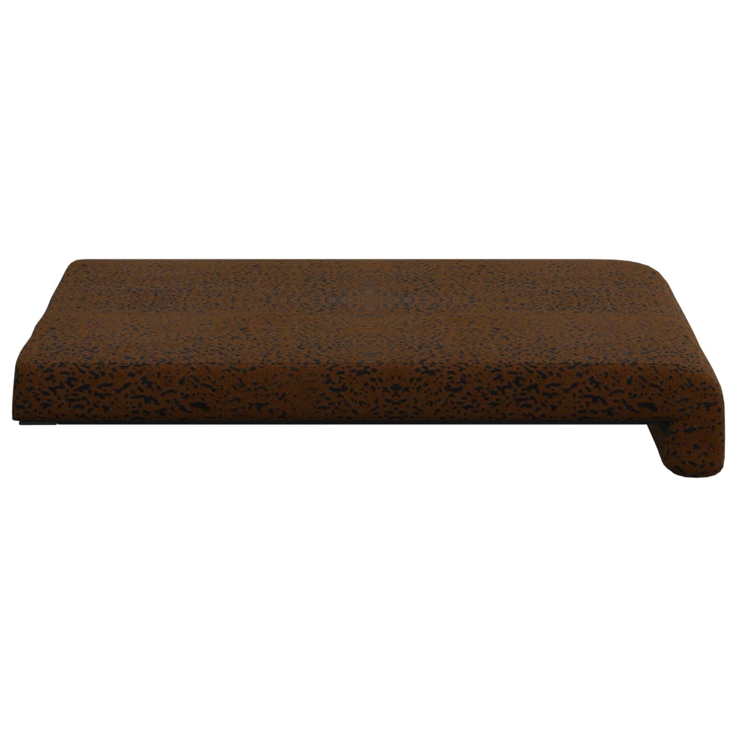 Bænkpude 2 stk. Faux suedestof Brun Dybde 35 cm